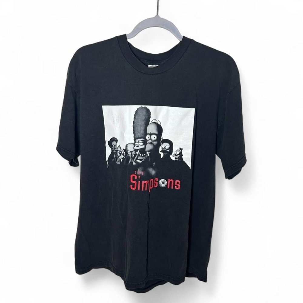 The Simpsons black cotton t-shirt Size L #simpsons #cartoon